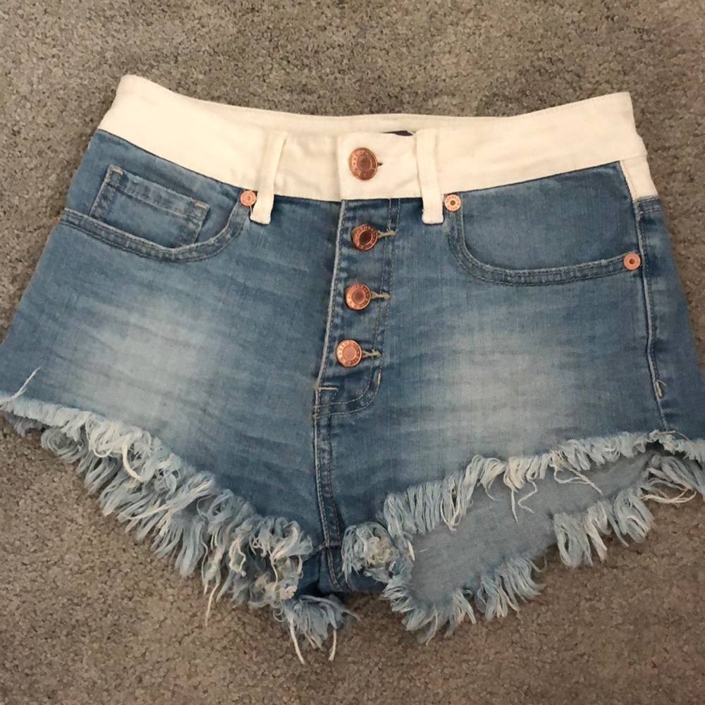 Jean shorts